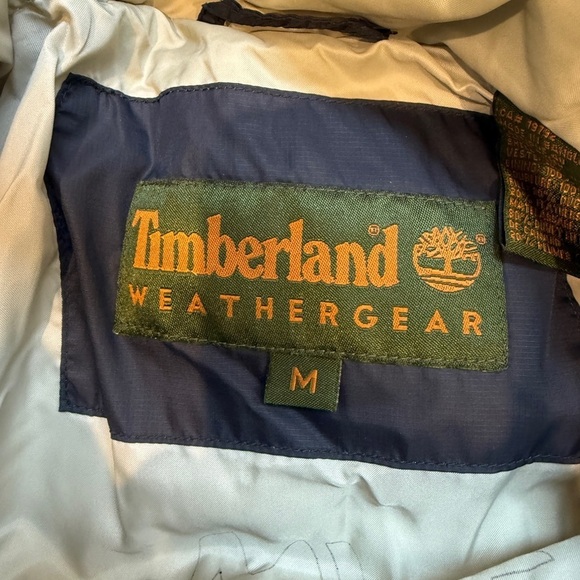 Timberland Men’s Black Puffer Down Duck Filling Jacket (M) - Picture 8 of 9